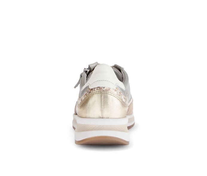 Gabor Sneaker Low Braun - Materialmix Leder
