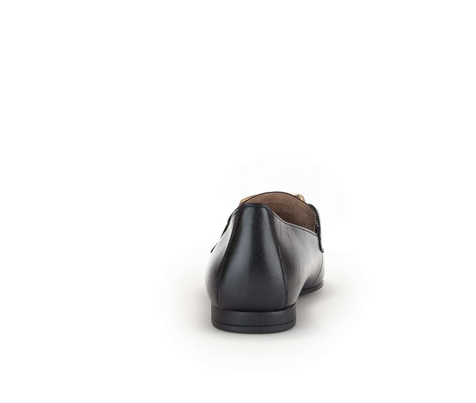 Gabor Slipper Schwarz - Glattleder
