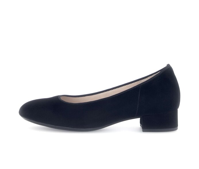 Gabor Eleganter Pumps Schwarz - Rauleder