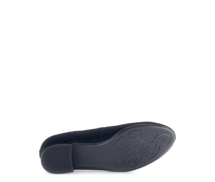 Gabor Eleganter Pumps Schwarz - Rauleder