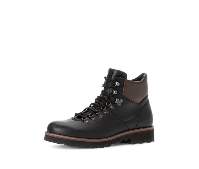 Pius Gabor Boot Schwarz - Glattleder