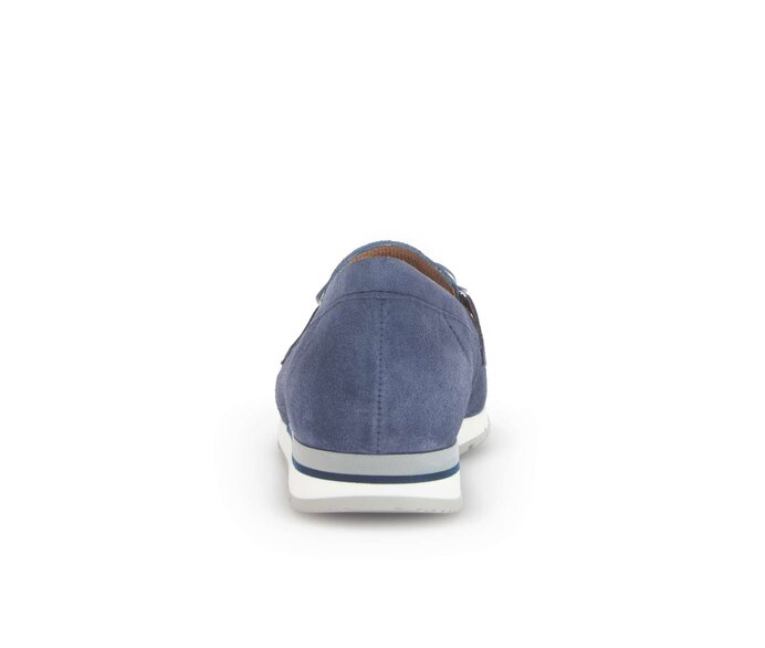 Gabor Slipper Blau - Rauleder