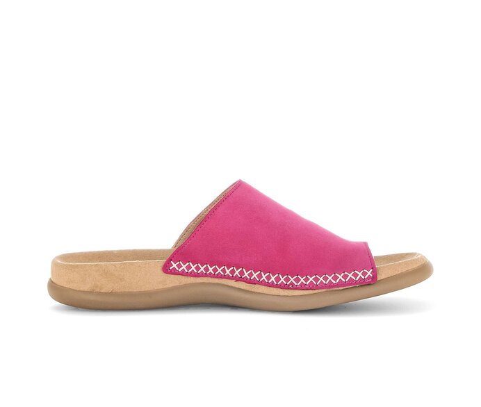 Gabor Zehentrenner Pink - Rauleder