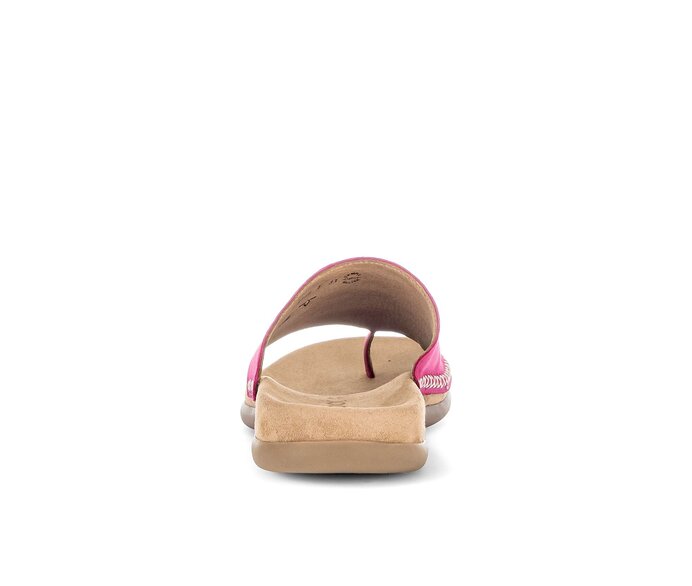 Gabor Zehentrenner Pink - Rauleder