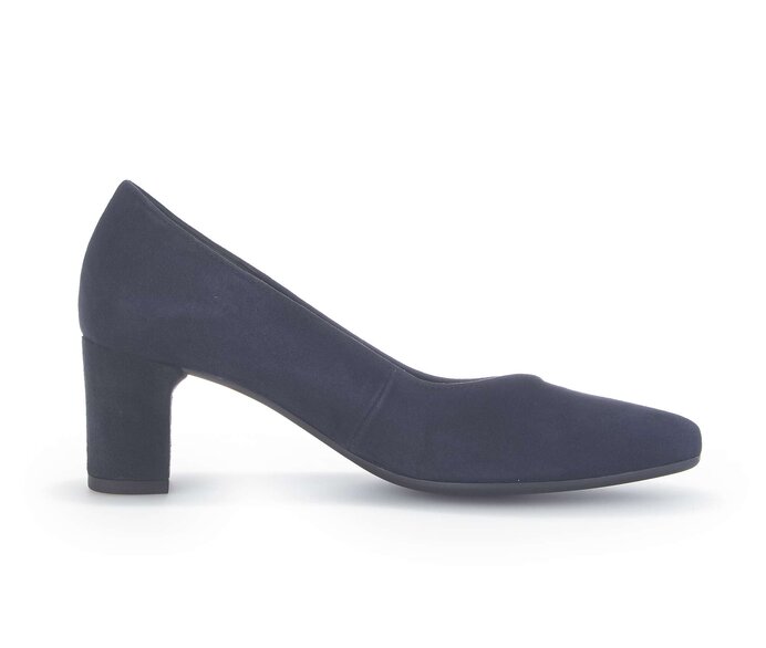 Gabor Eleganter Pumps Blau - Rauleder