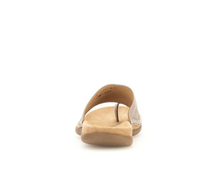 Gabor Zehentrenner Beige - Effektleder