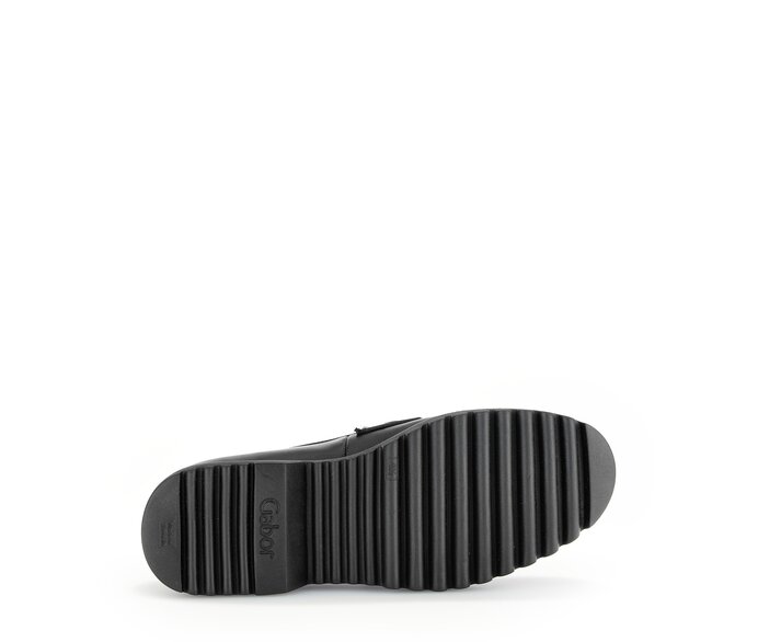 Gabor Loafer Schwarz - Glattleder