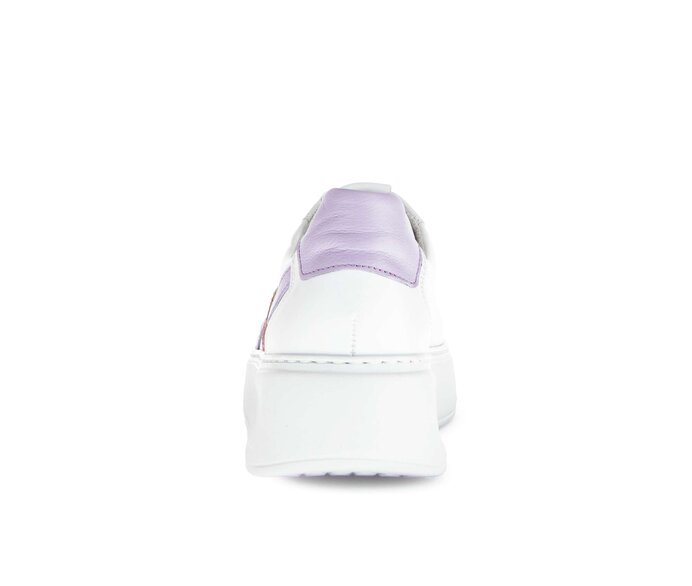 Gabor Sneaker Low Weiß - Materialmix Leder