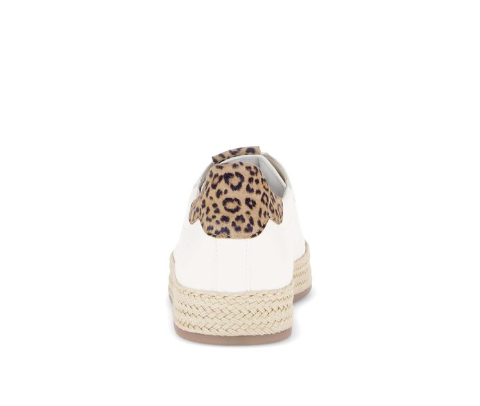 Gabor Sneaker Low Creme - Materialmix Leder
