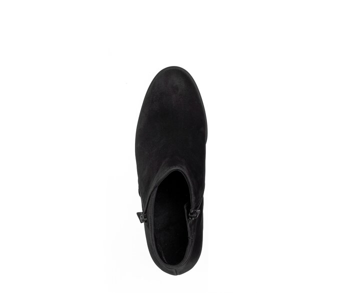 Gabor Ankle Boot Schwarz - Rauleder