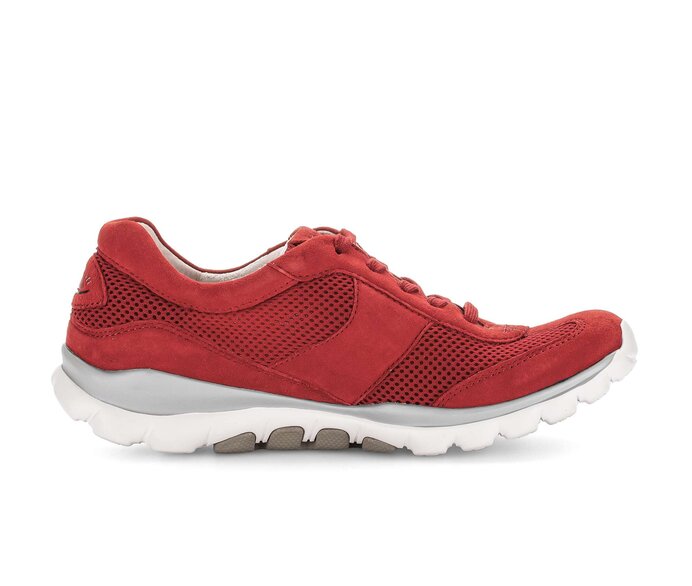 Gabor Sneaker Low Rot - Materialmix Leder/Lederimitat