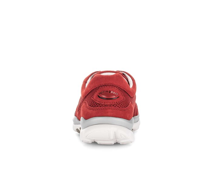 Gabor Sneaker Low Rot - Materialmix Leder/Lederimitat