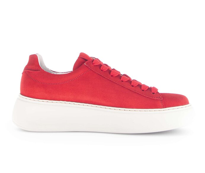Gabor Sneaker Low Rot - Rauleder