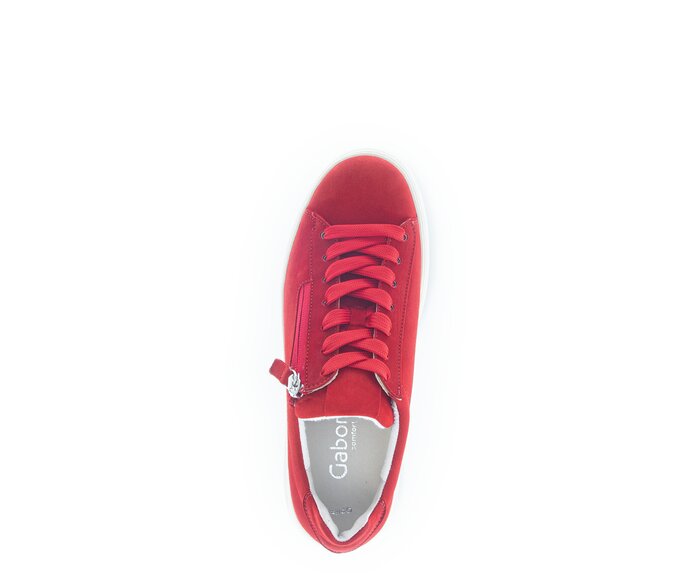 Gabor Sneaker Low Rot - Rauleder
