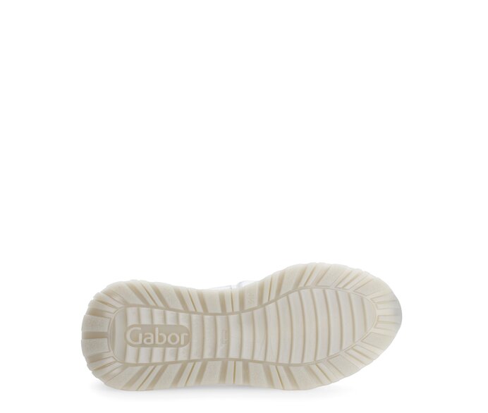 Gabor Sneaker Low Weiß - Glattleder