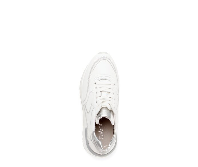 Gabor Sneaker Low Weiß - Glattleder