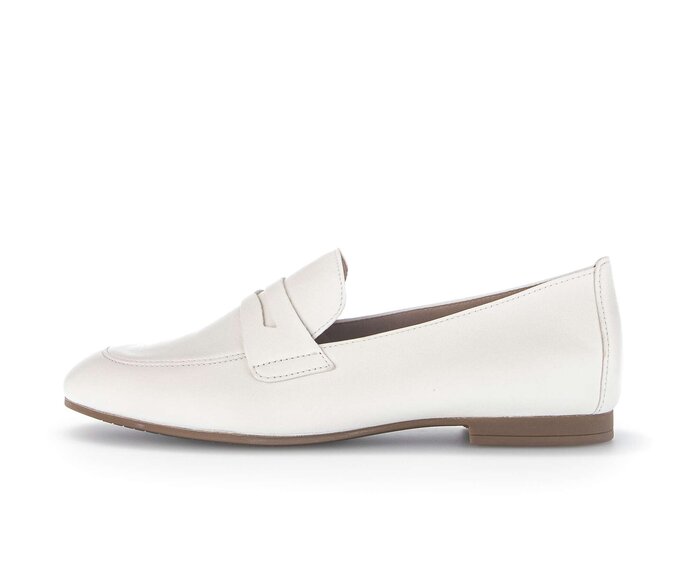 Gabor Slipper Creme - Glattleder