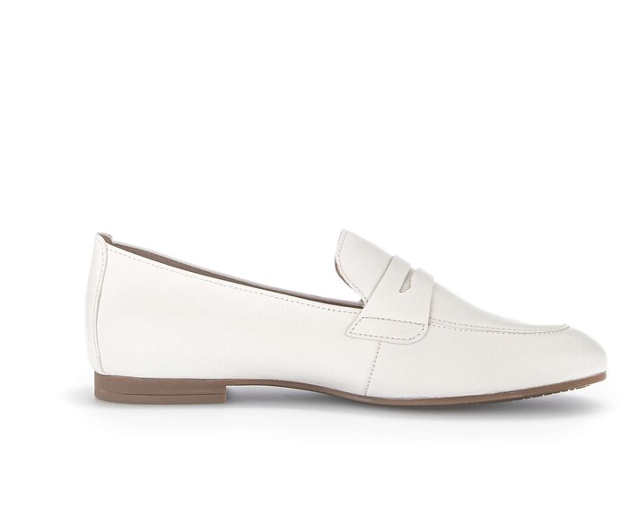 Gabor Slipper Creme - Glattleder