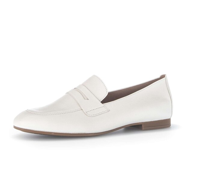 Gabor Slipper Creme - Glattleder