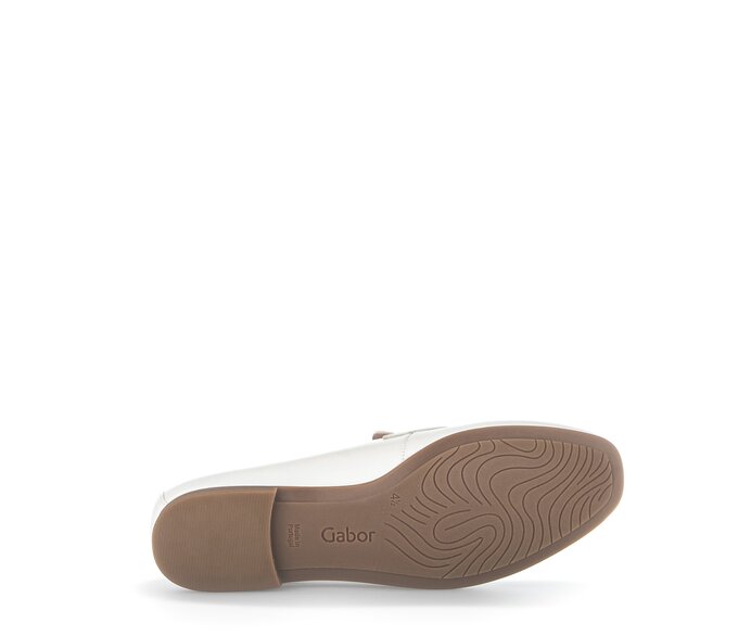 Gabor Slipper Creme - Glattleder