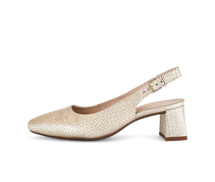 Gabor Slingpumps Beige - Effektleder