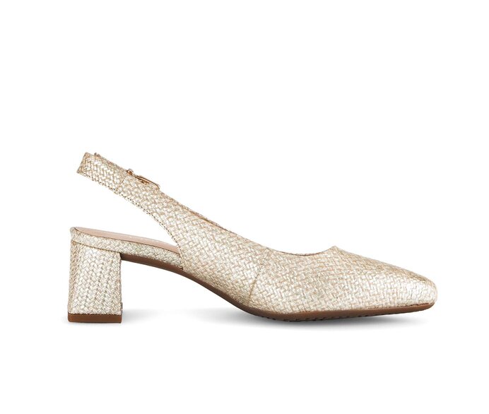 Gabor Slingpumps Beige - Effektleder