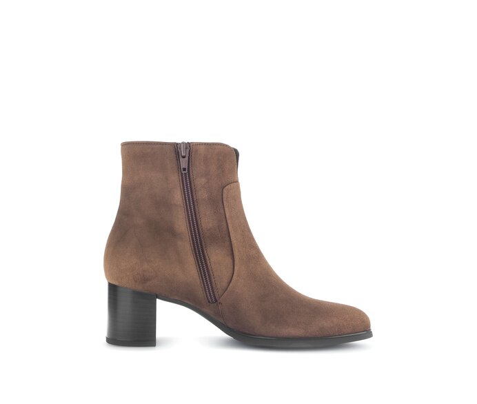 Gabor Elegante Stiefelette Braun - Rauleder