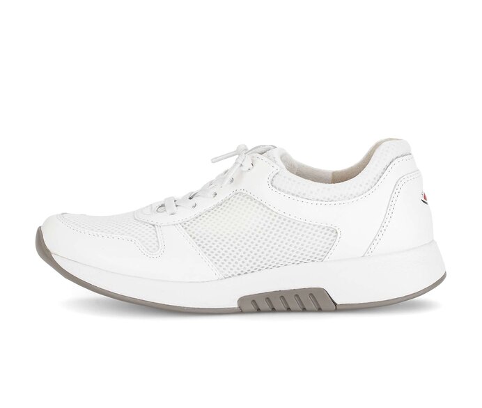 Gabor Sneaker Low Weiß - Materialmix Leder/Lederimitat