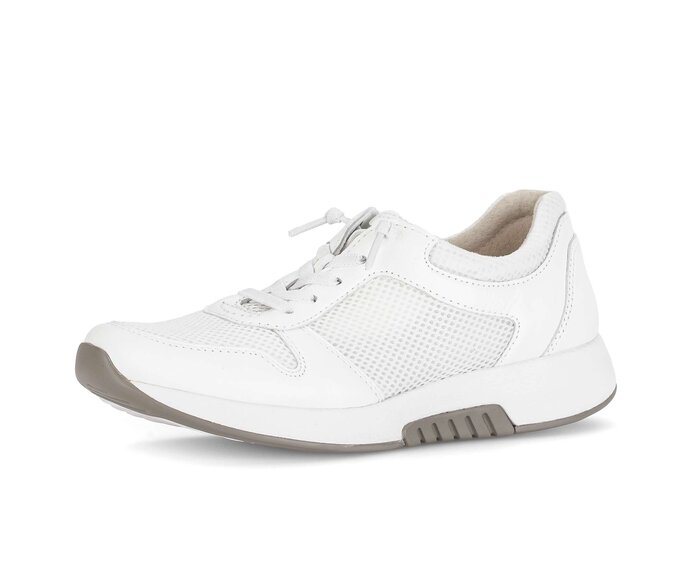 Gabor Sneaker Low Weiß - Materialmix Leder/Lederimitat