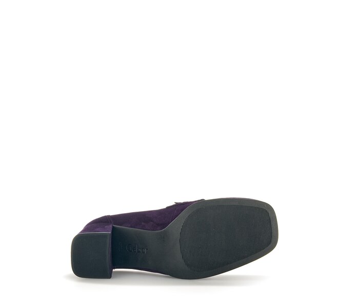 Gabor Hochfrontpumps Lila - Rauleder