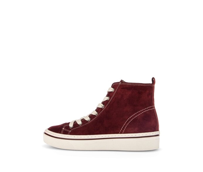 Gabor Sneaker High Rot - Rauleder