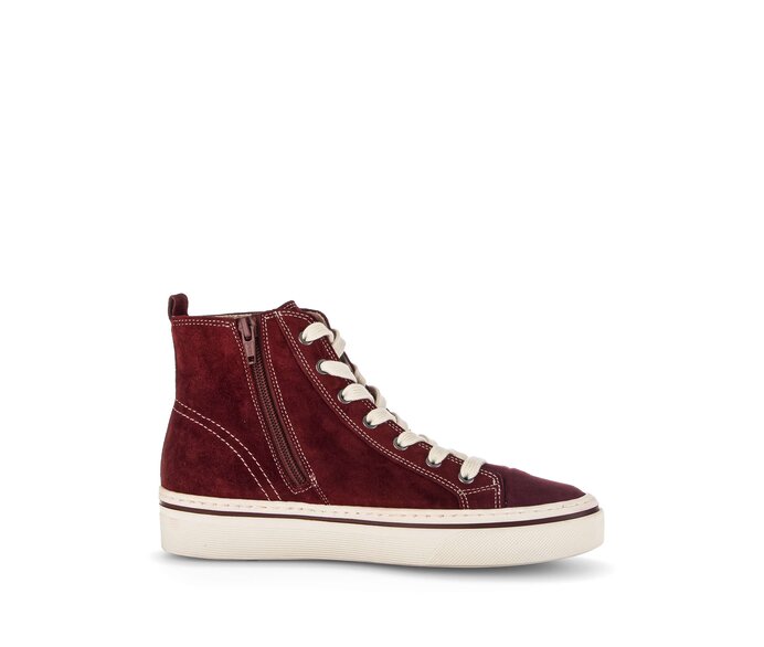 Gabor Sneaker High Rot - Rauleder