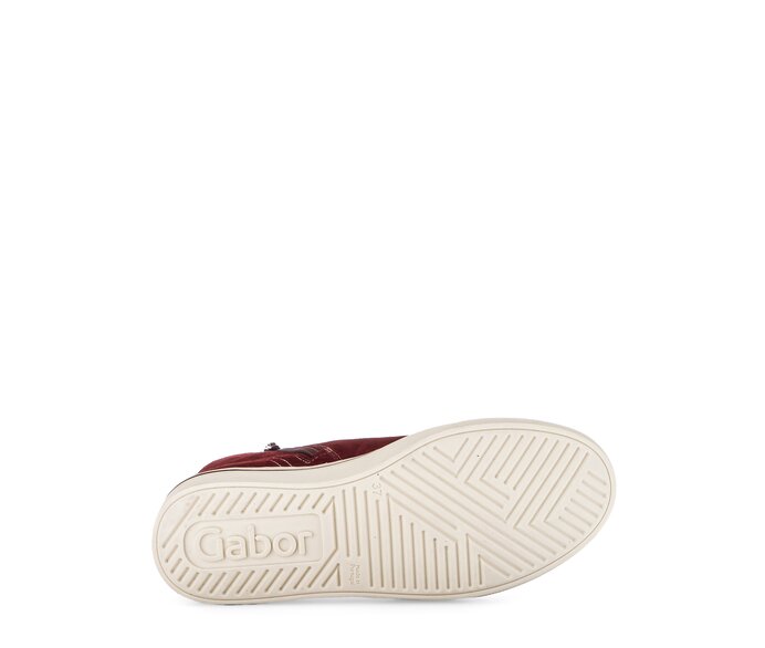 Gabor Sneaker High Rot - Rauleder