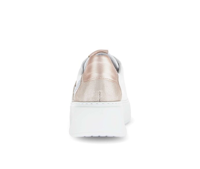 Gabor Sneaker Low Weiß - Materialmix Leder/Lederimitat