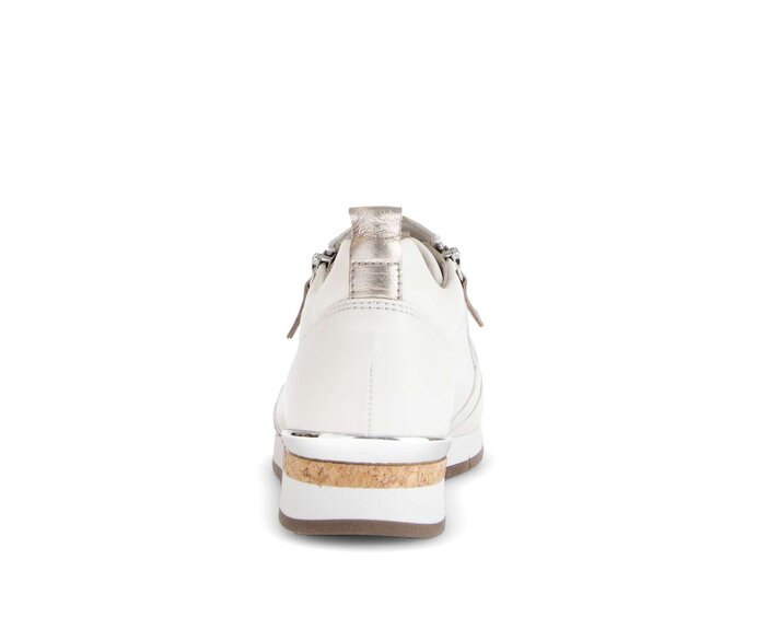 Gabor Sneaker Low Weiß - Materialmix Leder