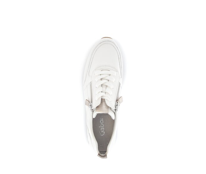 Gabor Sneaker Low Weiß - Materialmix Leder