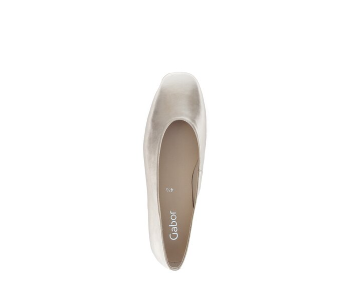 Gabor Eleganter Ballerina Gold - Effektleder