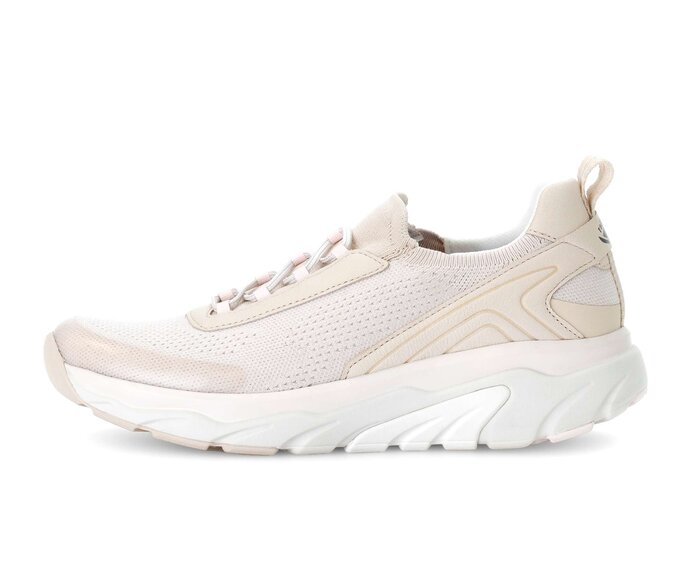 Gabor Sneaker Low Beige - Materialmix Leder/Lederimitat