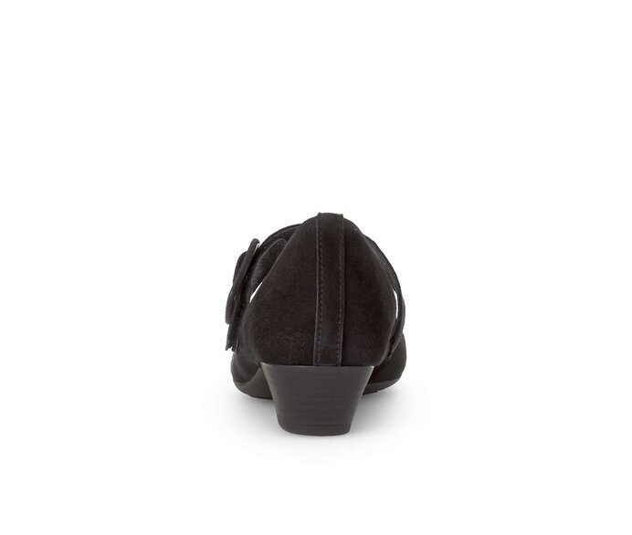 Gabor Spangenpumps Schwarz - Rauleder