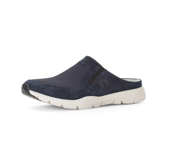 Pius Gabor Sneaker Low Blau - Materialmix Leder/Textil