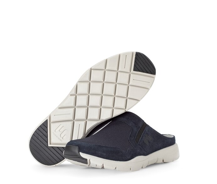 Pius Gabor Sneaker Low Blau - Materialmix Leder/Textil