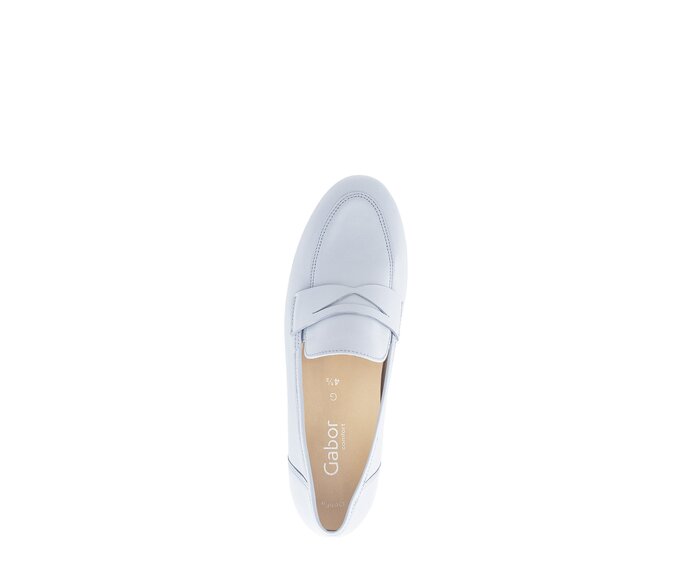 Gabor Slipper Blau - Glattleder