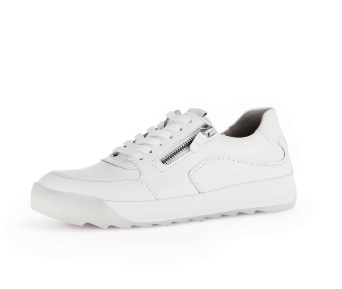 Gabor Sneaker Low Weiß - Glattleder