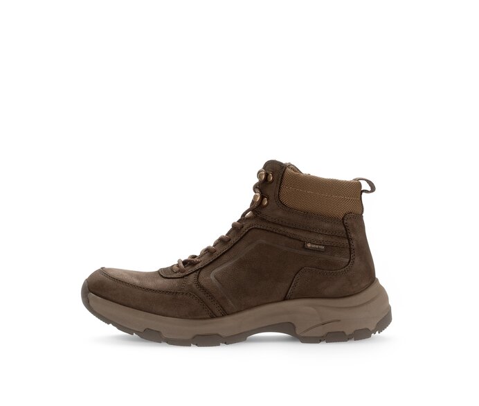 Pius Gabor Sportlicher Stiefel Braun - Materialmix Leder/Textil