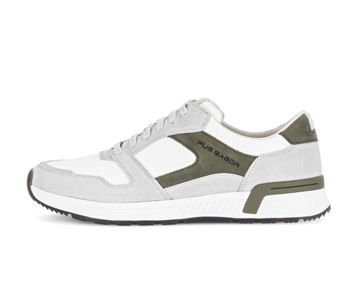Pius Gabor Sneaker Low Grau - Materialmix Leder/Textil
