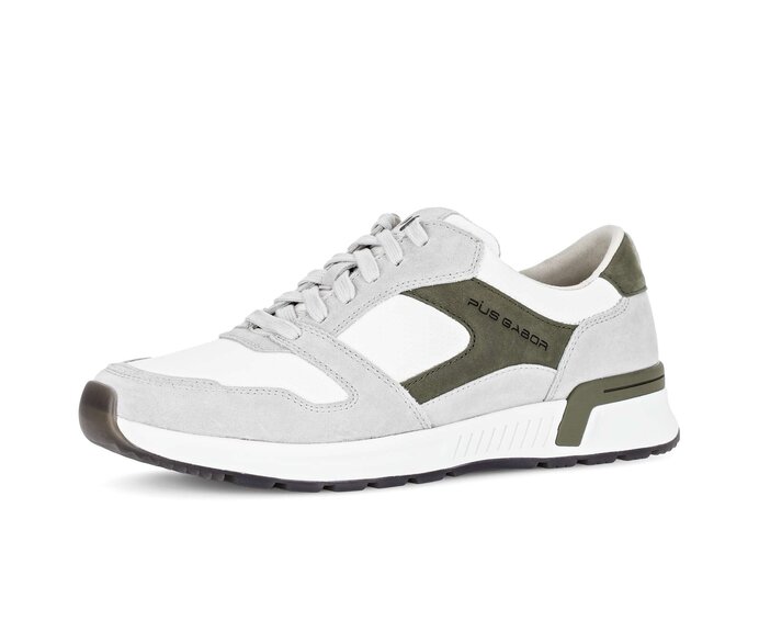 Pius Gabor Sneaker Low Grau - Materialmix Leder/Textil