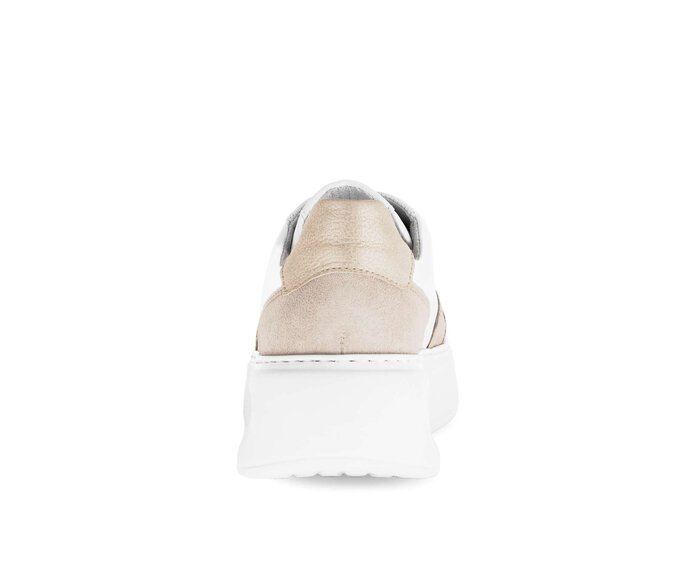 Gabor Sneaker Low Beige - Materialmix Leder
