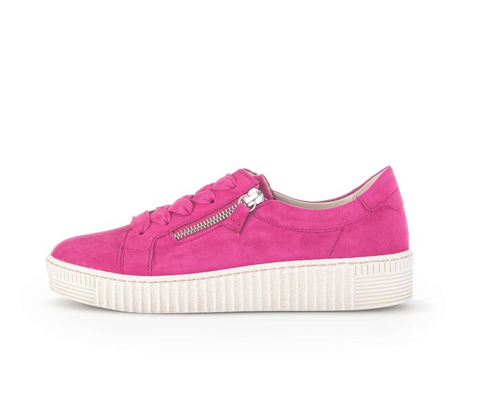 Gabor Sneaker Low Pink - Rauleder