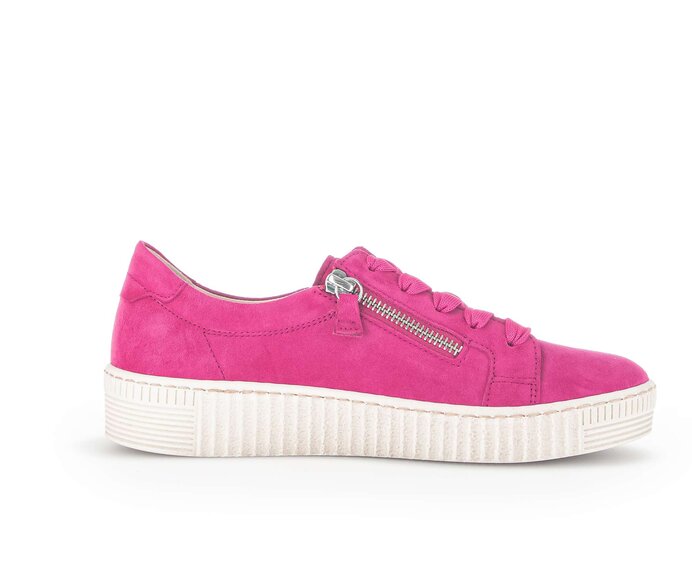 Gabor Sneaker Low Pink - Rauleder