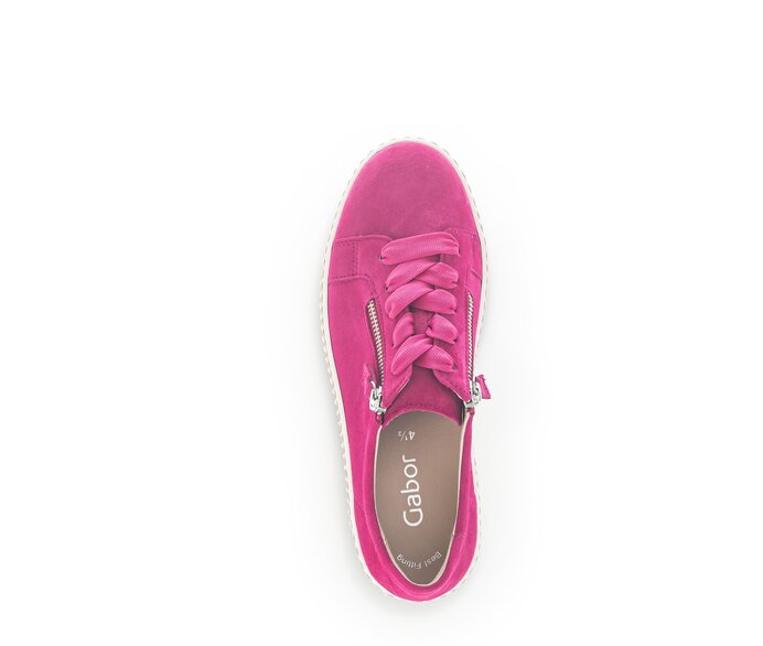 Gabor Sneaker Low Pink - Rauleder